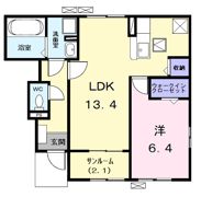 カンファタブル＿KⅠの間取り画像