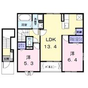 カンファタブル＿KⅠの間取り画像