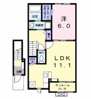 カンファタブル＿KⅡの間取り画像