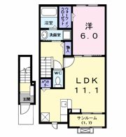 カンファタブル＿KⅡの間取り画像