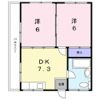 丸勝アパートBの間取り画像