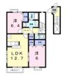 サンライト国分寺Bの間取り画像