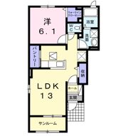 フェリチータAの間取り画像