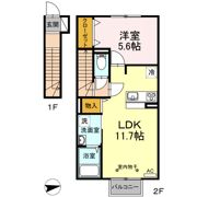D’s Mocoの間取り画像