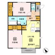 ボナール Bの間取り画像