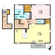 TIARA Ⅰの間取り画像