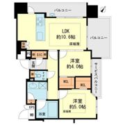 クリオ大野城駅前の間取り画像