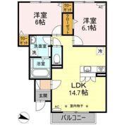 XEVO K（ｼﾞｰﾎﾞｹｰ）の間取り画像