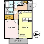 サンハイム法善寺の間取り画像