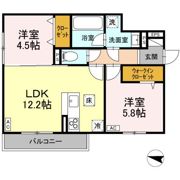 ベルヴィオラ西深津の間取り画像