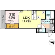 ベルヴィオラ西深津の間取り画像