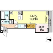 ベルヴィオラ西深津の間取り画像