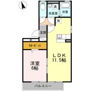 リーベ B棟の間取り画像