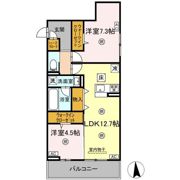 TORISIA T Westの間取り画像