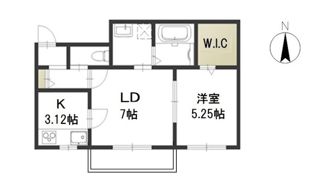 イーストヒルズの間取り画像