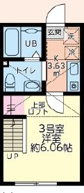 ルミオ霞ヶ関の間取り画像