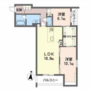 ルポ マノワールの間取り画像