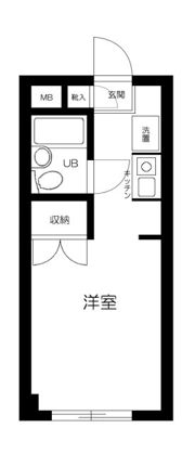 ハイツ若草の間取り画像