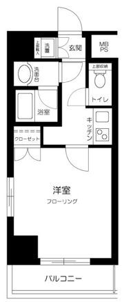 ルーブル王子の間取り画像