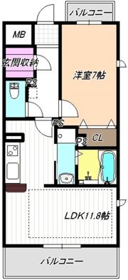 プログレスの間取り画像