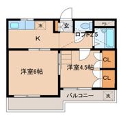 シーズンコート藤ヶ丘の間取り画像