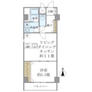 キンブリッジ壬生西院駅前の間取り画像