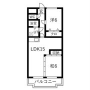 オアシス鷹丘の間取り画像