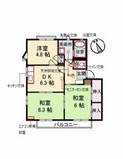 ガーデンハイツ A棟の間取り画像