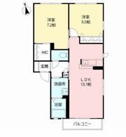 フォレストIIの間取り画像