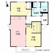 ディアス木の花の間取り画像