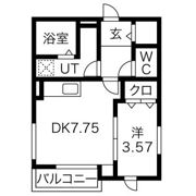 ゼフィールの間取り画像