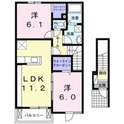 フレージュ パラッツォ Aの間取り画像