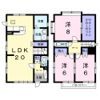 百人町戸建住宅Aの間取り画像