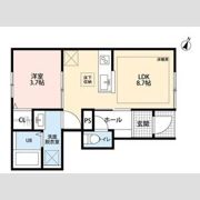 リーブルファイン草加新栄の間取り画像