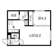 HERO YAMAHANA2の間取り画像