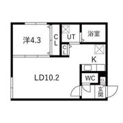 HERO YAMAHANA2の間取り画像