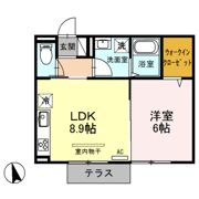 ヴィラ川口南町の間取り画像