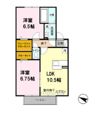 サンクス羽折の間取り画像