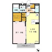 イーストコートの間取り画像