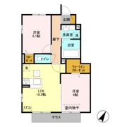 ベルクレスト Ⅱの間取り画像