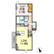 D-ROOM幕張町5丁目PJの間取り画像