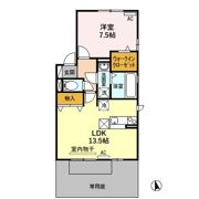 リビングタウン下奈良 Cの間取り画像