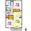 D-ROOM沖ノ橋の間取り画像