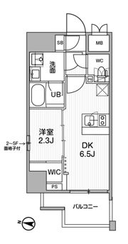 SYFORME木場Ⅱの間取り画像