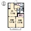 ヴィレッジ高島Ⅰ A棟の間取り画像