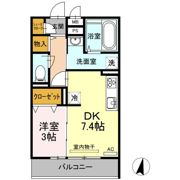 プレジール手城の間取り画像