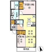NEW LIFE大保の間取り画像