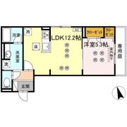 NEW LIFE大保の間取り画像