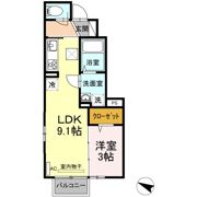 エアポート令和の間取り画像