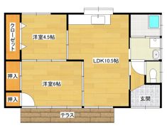 アイハウス早水の間取り画像